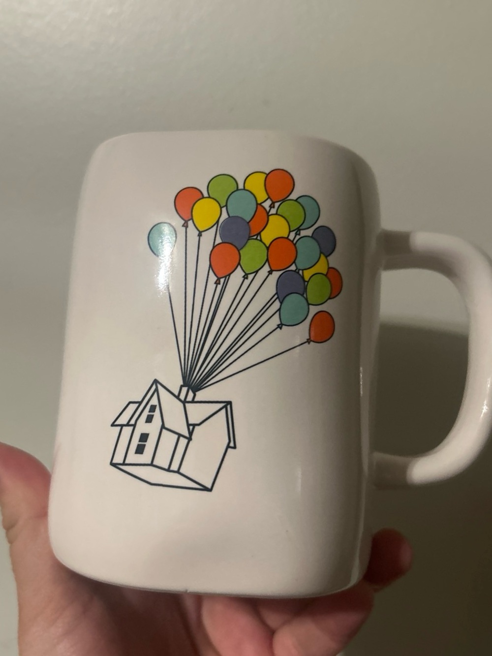 Rae Dunn Pixar Mug Featuring UP | Adventure is out there